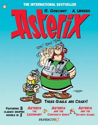 Asterix Omnibus #4: Zbiera Asterixa Legionistę, Asterixa i Tarczę Wodza oraz Asterixa i Igrzyska Olimpijskie - Asterix Omnibus #4: Collects Asterix the Legionary, Asterix and the Chieftain's Shield, and Asterix and the Olympic Games