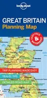 Lonely Planet Wielka Brytania - mapa planowania 1 - Lonely Planet Great Britain Planning Map 1