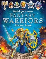 Zbuduj własną książkę z naklejkami o wojownikach fantasy - Build Your Own Fantasy Warriors Sticker Book