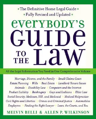 Przewodnik po prawie dla każdego, w pełni poprawiony i zaktualizowany, wydanie 2: Wszystkie potrzebne informacje prawne w jednym obszernym tomie - Everybody's Guide to the Law, Fully Revised & Updated, 2nd Edition: All the Legal Information You Need in One Comprehensive Volume