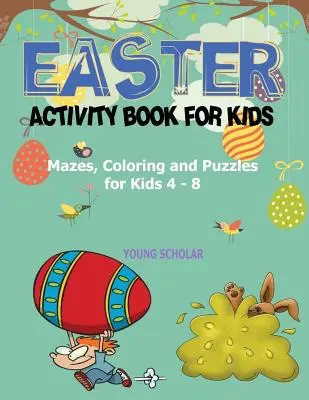 Wielkanocny zeszyt ćwiczeń dla dzieci - Easter Activity Book for Kids