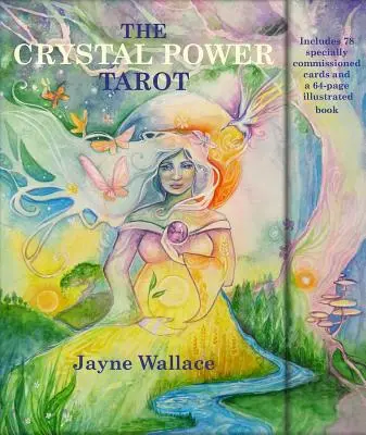 The Crystal Power Tarot: Zawiera pełną talię 78 specjalnie zamówionych kart tarota i 64-stronicową ilustrowaną książkę [z książką (książkami)]. - The Crystal Power Tarot: Includes a Full Deck of 78 Specially Commissioned Tarot Cards and a 64-Page Illustrated Book [With Book(s)]