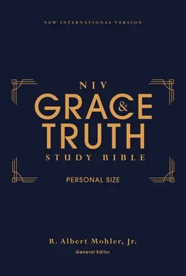 Niv, the Grace and Truth Study Bible, Personal Size, twarda oprawa, czerwona litera, wygodny druk - Niv, the Grace and Truth Study Bible, Personal Size, Hardcover, Red Letter, Comfort Print