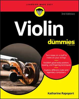 Skrzypce dla opornych: książka + instrukcje wideo i audio online - Violin for Dummies: Book + Online Video and Audio Instruction