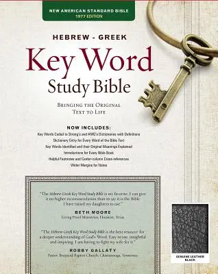 Hebrajsko-grecka Biblia do nauki kluczowych słów - NASB: Kluczowy wgląd w Słowo Boże - Hebrew-Greek Key Word Study Bible-NASB: Key Insights Into God's Word