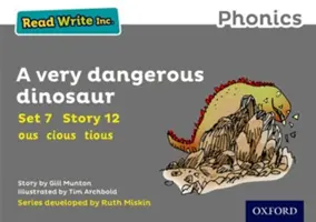 Read Write Inc. Fonika: Grey Set 7 Storybook 12 Bardzo niebezpieczny dinozaur - Read Write Inc. Phonics: Grey Set 7 Storybook 12 A Very Dangerous Dinosaur