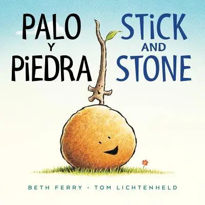 Dwujęzyczna książka planszowa Palo Y Piedra/Patyk i kamień - Palo Y Piedra/Stick and Stone Bilingual Board Book