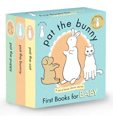 Pat the Bunny: Pierwsze książeczki dla niemowląt (Pat the Bunny): Pat the Bunny; Pat the Puppy; Pat the Cat - Pat the Bunny: First Books for Baby (Pat the Bunny): Pat the Bunny; Pat the Puppy; Pat the Cat