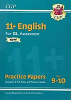 11+ GL English Practice Papers - Ages 9-10 (z przewodnikiem dla rodziców i edycją online) - 11+ GL English Practice Papers - Ages 9-10 (with Parents' Guide & Online Edition)