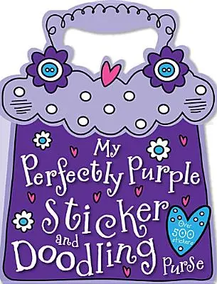 Moja idealnie fioletowa portmonetka z naklejkami i rysunkami - My Perfectly Purple Sticker and Doodling Purse