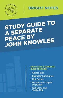 Przewodnik do książki A Separate Peace autorstwa Johna Knowlesa - Study Guide to A Separate Peace by John Knowles