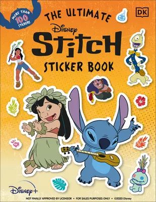 Najlepsza książka z naklejkami Disney Stitch - The Ultimate Disney Stitch Sticker Book