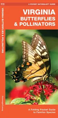 Motyle i zapylacze Wirginii - składany kieszonkowy przewodnik po znanych gatunkach - Virginia Butterflies & Pollinators - A Folding Pocket Guide to Familiar Species