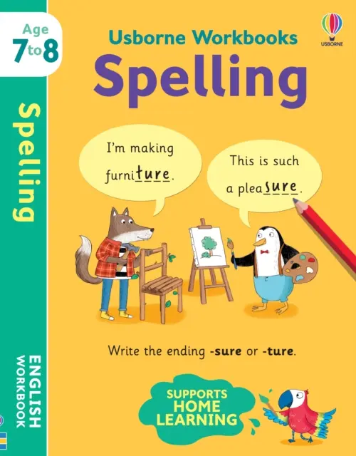 Zeszyty ćwiczeń Usborne Ortografia 7-8 (Bingham Jane (EDFR)) - Usborne Workbooks Spelling 7-8 (Bingham Jane (EDFR))