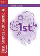 Pierwsza arytmetyka mentalna Zeszyt odpowiedzi 4 - First Mental Arithmetic Answer Book 4