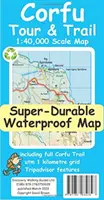 Supertrwała mapa Corfu Tour & Trail - Corfu Tour & Trail Super-Durable Map