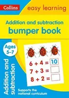 Zderzak do dodawania i odejmowania dla dzieci w wieku 5-7 lat - idealny do nauki w domu - Addition and Subtraction Bumper Book Ages 5-7 - Ideal for Home Learning