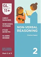 11+ Practice Papers Non-Verbal Reasoning Pack 2 (wielokrotnego wyboru) - 11+ Practice Papers Non-Verbal Reasoning Pack 2 (Multiple Choice)