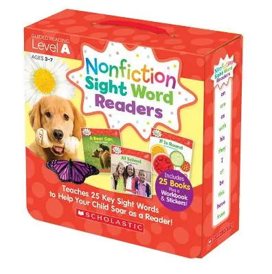 Nonfiction Sight Word Readers: Guided Reading Level a (Parent Pack): Uczy 25 kluczowych słów, aby pomóc dziecku wznieść się jako czytelnik! - Nonfiction Sight Word Readers: Guided Reading Level a (Parent Pack): Teaches 25 Key Sight Words to Help Your Child Soar as a Reader!