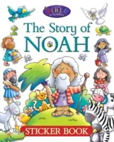 Książka z naklejkami Historia Noego - The Story of Noah Sticker Book