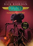 Kroniki Rodu Kane, zestaw pudełkowy w miękkiej oprawie (zestaw pudełkowy Kroniki Rodu Kane z próbnikiem powieści graficznej) - Kane Chronicles, the Paperback Box Set (the Kane Chronicles Box Set with Graphic Novel Sampler)