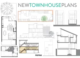 Nowe plany domów miejskich - New Townhouse Plans