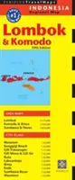 Mapa turystyczna Lombok i Komodo Wydanie piąte - Lombok & Komodo Travel Map Fifth Edition