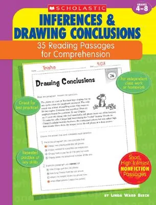 35 Czytanie ze zrozumieniem: Wnioskowanie i wyciąganie wniosków: 35 fragmentów do czytania ze zrozumieniem - 35 Reading Passages for Comprehension: Inferences & Drawing Conclusions: 35 Reading Passages for Comprehension