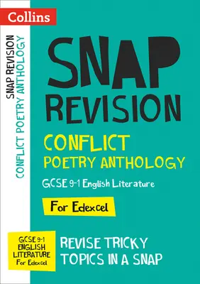 Edexcel Conflict Poetry Anthology Revision Guide - idealny do nauki w domu, egzaminy w 2022 i 2023 roku - Edexcel Conflict Poetry Anthology Revision Guide - Ideal for Home Learning, 2022 and 2023 Exams