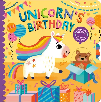Urodziny jednorożca: Zakręć kołami dla głupiej zabawy! - Unicorn's Birthday: Turn the Wheels for Some Silly Fun!
