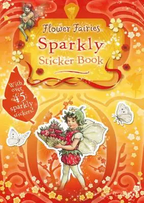 Książka z naklejkami Kwiatowe wróżki - Flower Fairies Sparkly Sticker Book