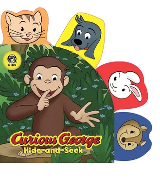 Ciekawski George: Zabawa w chowanego (Cgtv Tabbed Board Book) - Curious George Hide-And-Seek (Cgtv Tabbed Board Book)