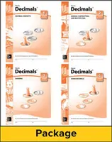 Klucz do ułamków dziesiętnych, zestaw książek 1-4 - Key to Decimals, Books 1-4 Set