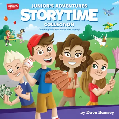 Kolekcja opowiadań o przygodach Juniora: Jak nauczyć dzieci wygrywać dzięki pieniądzom! - Junior's Adventures Storytime Collection: Teaching Kids How to Win with Money!