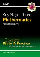 KS3 Maths Complete Revision & Practice - Foundation (z edycją online) - KS3 Maths Complete Revision & Practice - Foundation (with Online Edition)