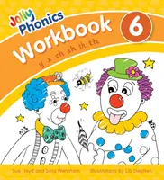Jolly Phonics Workbook 6 - in Precursive Letters (brytyjskie wydanie angielskie) - Jolly Phonics Workbook 6 - in Precursive Letters (British English edition)