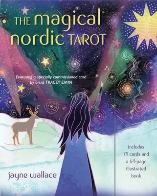 The Magical Nordic Tarot: Zawiera pełną talię 79 kart i 64-stronicową ilustrowaną książkę [z broszurą] - The Magical Nordic Tarot: Includes a Full Deck of 79 Cards and a 64-Page Illustrated Book [With Booklet]