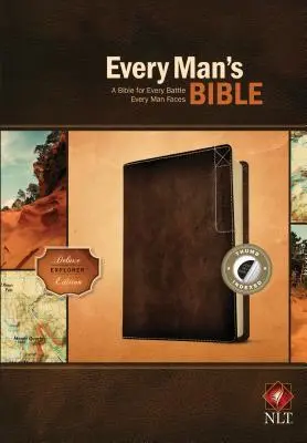 Biblia każdego mężczyzny NLT, Deluxe Explorer Edition - Every Man's Bible NLT, Deluxe Explorer Edition