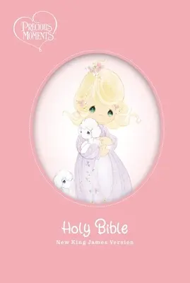 Nkjv, Precious Moments Small Hands Bible, różowa, twarda oprawa, wygodny druk: Biblia, Nowa Wersja Króla Jakuba - Nkjv, Precious Moments Small Hands Bible, Pink, Hardcover, Comfort Print: Holy Bible, New King James Version