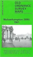 Wolverhampton (północny zachód) 1901 - Staffordshire Arkusz 62.06 - Wolverhampton (North West) 1901 - Staffordshire Sheet 62.06