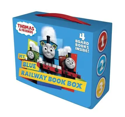 Moje niebieskie pudełko z książkami o kolei (Thomas i przyjaciele) - My Blue Railway Book Box (Thomas & Friends)