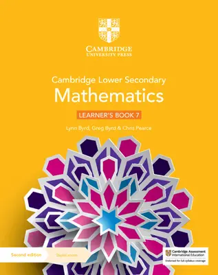 Cambridge Lower Secondary Mathematics Learner's Book 7 z dostępem cyfrowym (1 rok) - Cambridge Lower Secondary Mathematics Learner's Book 7 with Digital Access (1 Year)