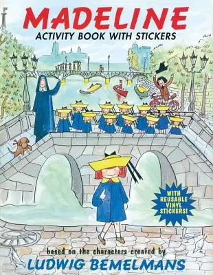 Madeline Zeszyt ćwiczeń z naklejkami - Madeline Activity Book with Stickers