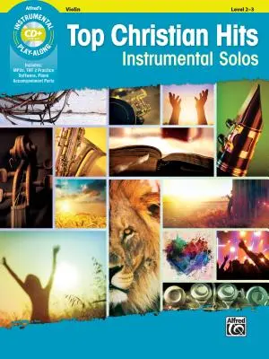 Top Christian Hits Instrumental Solos for Strings: Skrzypce, książka i audio online/oprogramowanie/PDF - Top Christian Hits Instrumental Solos for Strings: Violin, Book & Online Audio/Software/PDF