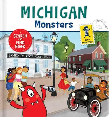 Michigan Monsters: Książka szukaj i znajdź - Michigan Monsters: A Search and Find Book