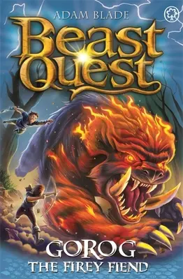 Beast Quest: Gorog the Fiery Fiend: Seria 27 Księga 1 - Beast Quest: Gorog the Fiery Fiend: Series 27 Book 1