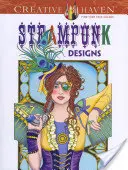 Kolorowanka z motywami steampunkowymi Creative Haven - Creative Haven Steampunk Designs Coloring Book