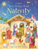 Pierwsza książeczka z naklejkami Szopka - First Sticker Book Nativity