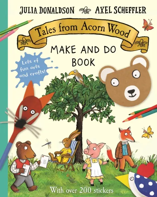 Książka do samodzielnego wykonania „Opowieści z Acorn Wood - Tales from Acorn Wood Make and Do Book