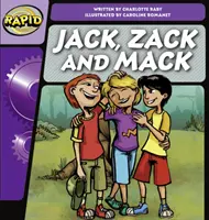 Szybka fonetyka krok 2: Jack, Zack i Mack (beletrystyka) - Rapid Phonics Step 2: Jack, Zack and Mack (Fiction)